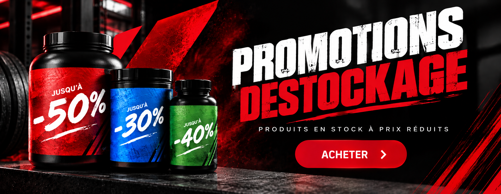 Destockage et promotion