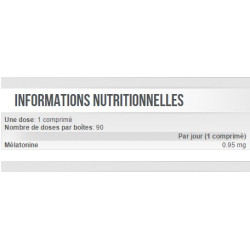 Melatonine 0.95mg - SCITEC NUTRITION - Proteines Center
