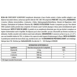 BCAA + B6 - BIOTECH USA - Proteines Center