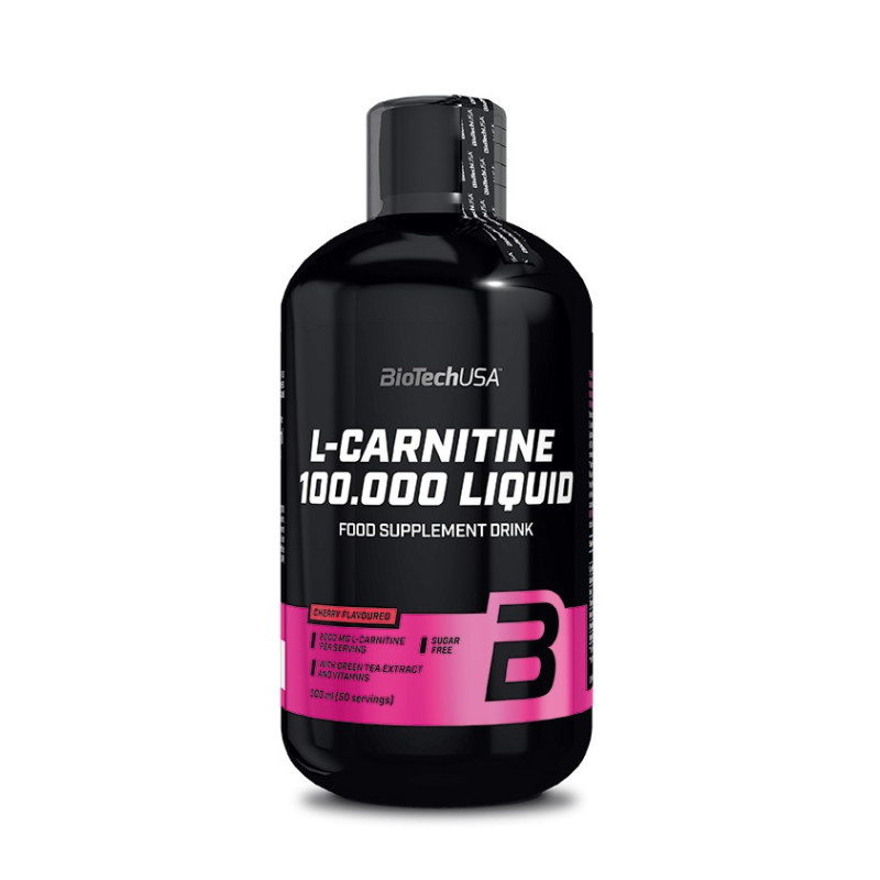 L-Carnitine 100.000 Liquid - BIOTECH USA - Proteines Center