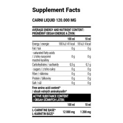 Carni Liquid 120 000Mg - EXTRIFIT - Proteines Center