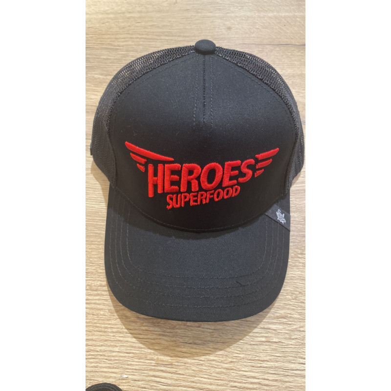 Casquette Heroes SuperFood Noir