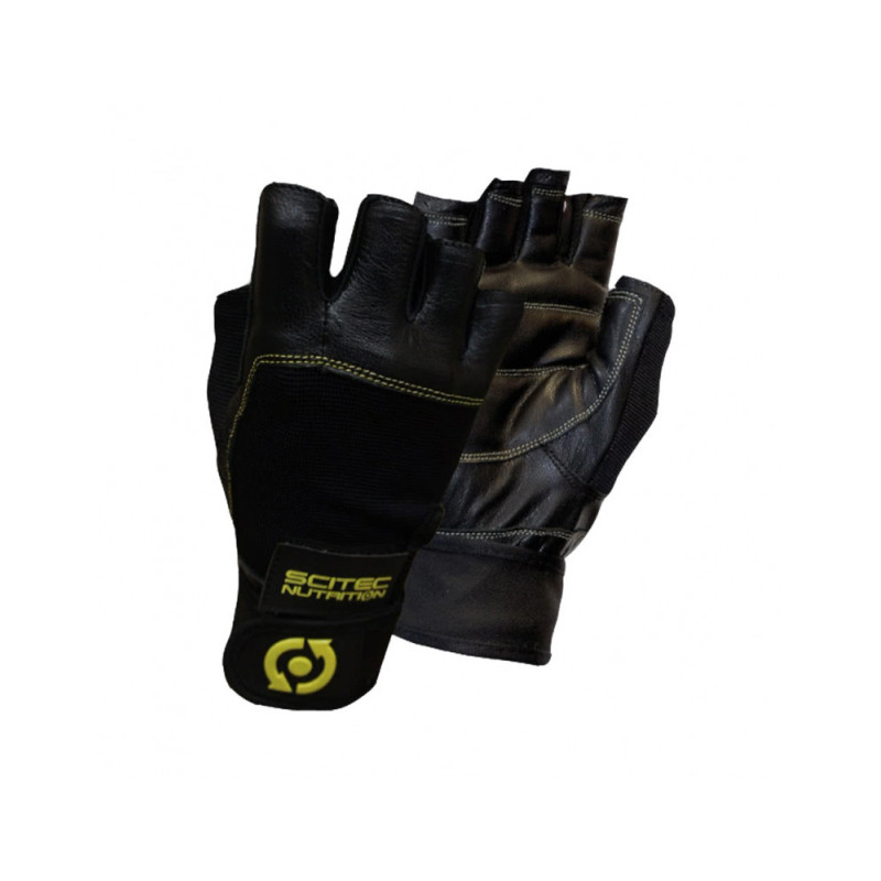 Gants leather yellow