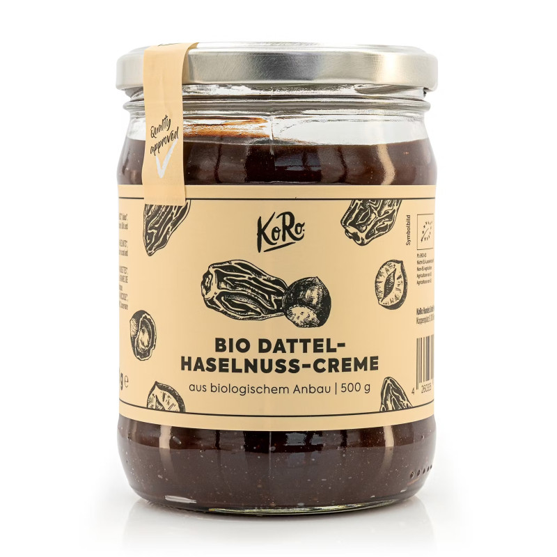 Crème de dattes & noisettes