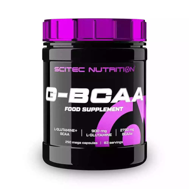 G BCAA, glutamine et BCAA - SCITEC NUTRITION - Proteines Center