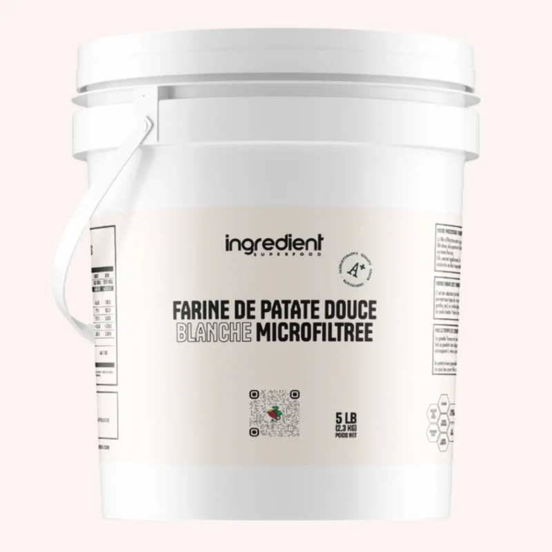 Farine de patate douce blanche Microfiltrée Ingredient Superfood