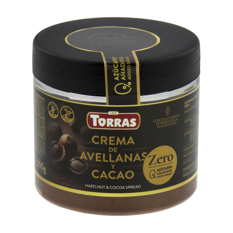 Pate à tartiner Chocolat - TORRAS - Proteines Center