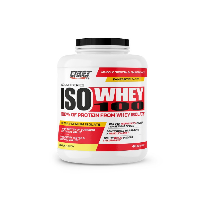 Iso Whey 100 First Iron