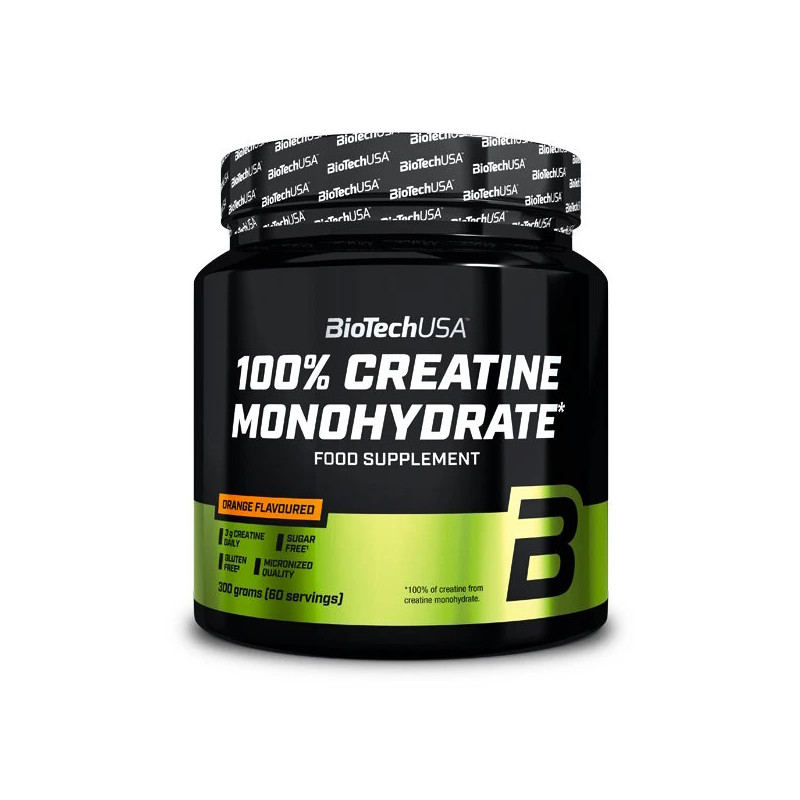 100% Creatine Monohydarate Aromatisée BiotechUSA