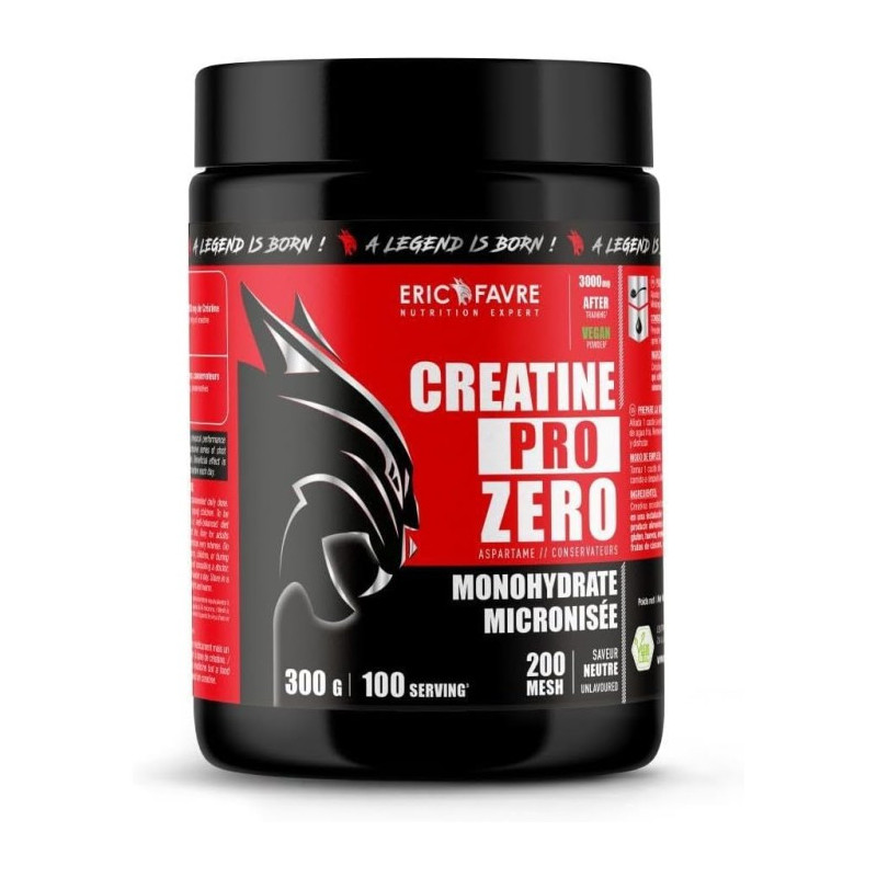 Creatine Pro Zero Eric Favre