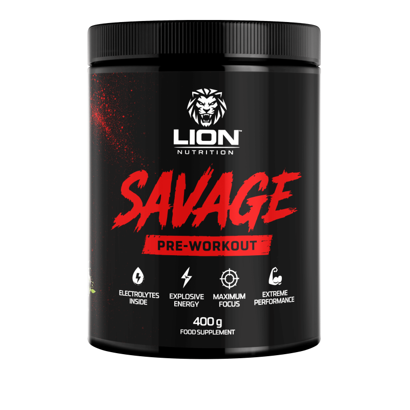 Exclusivité  ! Savage Pre Workout Lion Nutrition