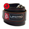 Double Grip Leather Anklet Bracelet Life Pro